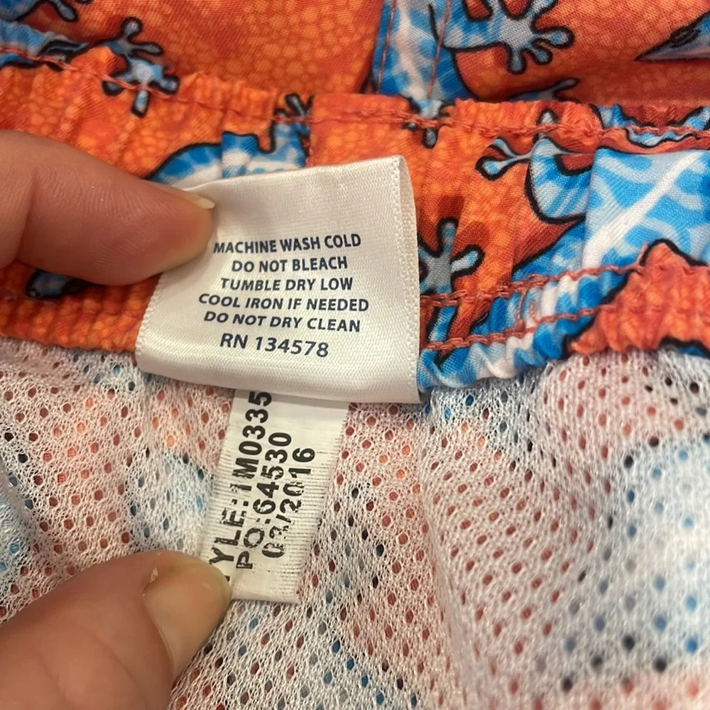 Vineyard Vines Red and Blue Swim Trunks